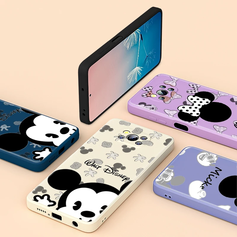 

Mickey Mouse Head For Xiaomi 6 X CC9 E A3 Lite A2 Mix 3 4 Poco X3 NFC X2 M2 C3 M3 Pro F3 GT Liquid Silicone Phone Case