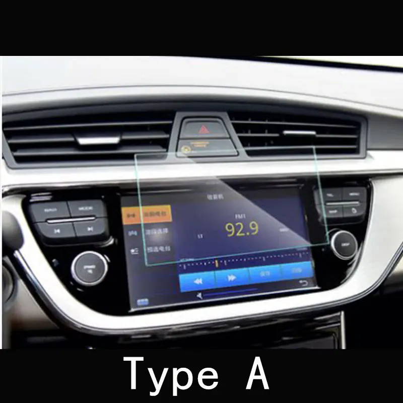 

For Geely Boyue,NL3,SUV,Proton X70,Emgrand X7,GS,GL,Car DVD navigation screen display glass protective tempered film