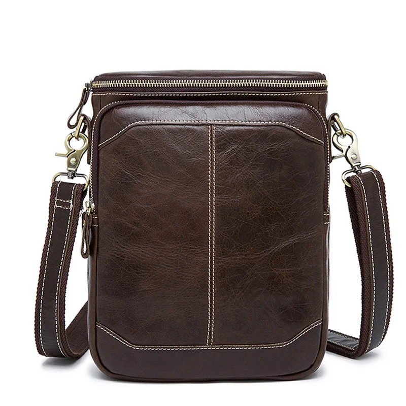 Мужские маленькие сумки через плечо с клапаном для мужчин мужская сумка из