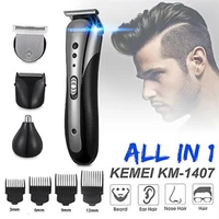 2021 professional hair trimmer electric hair clipper beard men blade machine razor nose trimmer set cutting remover machine