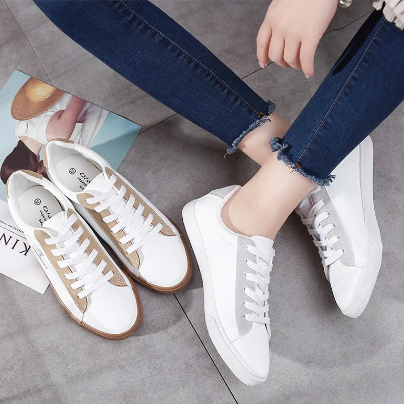 Shoes Women Classics Sneakers High Quality New Low-cut Flat Woman Comfortable Trainers Fashion Casual Loafers Ladies Soft Bottom