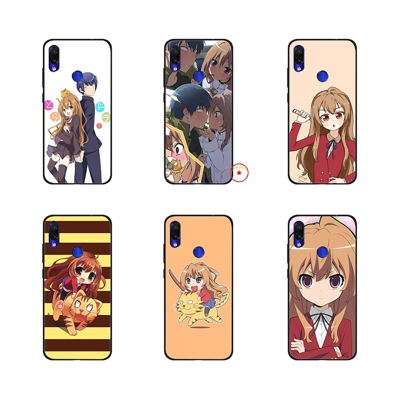 Мягкий силиконовый чехол Toradora с аниме для Xiaomi Redmi Note 8 7 6 5 Pro 4X 5A |