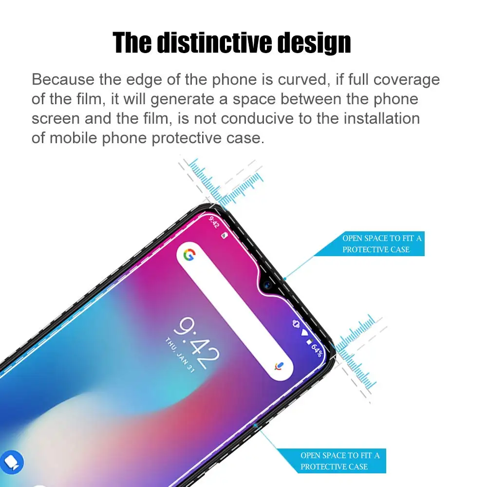Закаленное стекло Для Doogee N10 Взрывозащищенная защитная пленка для экрана