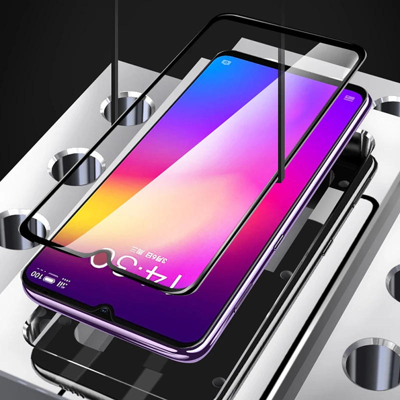 2 шт закаленное стекло для Redmi 8 8A полное покрытие клеевая Защитная пленка экрана
