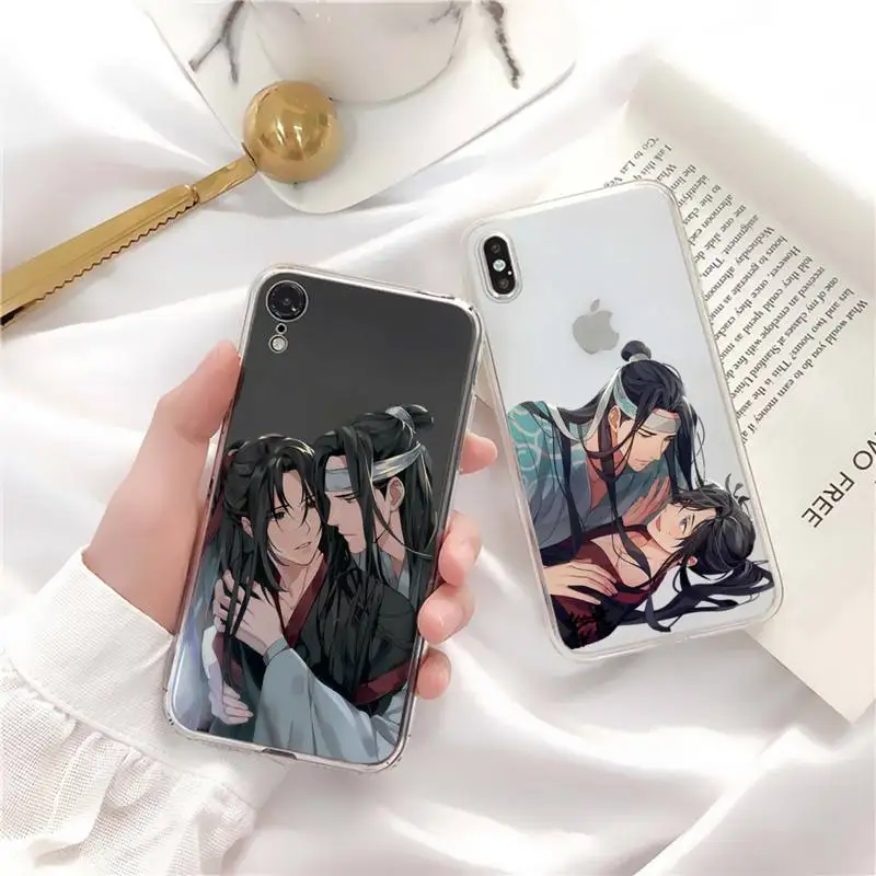 

mo dao zu shi anime Phone Case for iphone 13 11 12 pro XS MAX 8 7 6 6S Plus X 5S SE 2020 XR case