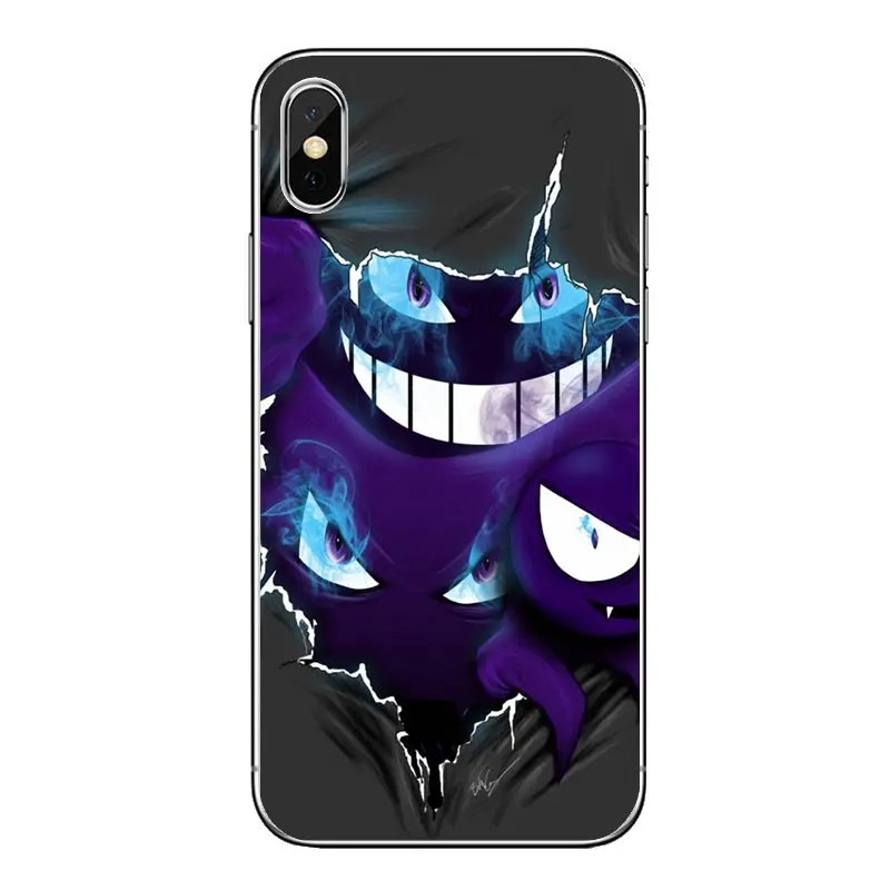 Для samsung Galaxy A5 A6 A7 A8 A9 J4 J5 J7 J8 2017 2018 Plus Prime Spooky splittery Gengar Poster мягкие прозрачные чехлы |