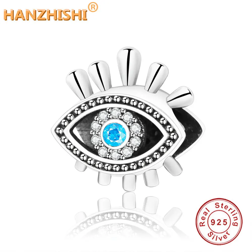 Бусина Шарм глаза из серебра 2018 пробы для браслета|Бусины| |