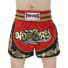 Тренировочные Шорты для тайского бокса, Санда, штаны с вышивкой джиу-джитсу, боевая одежда для MMA фитнеса, мужская и женская спортивная одежда