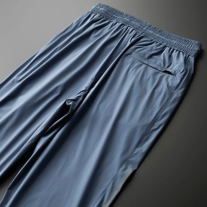 

2020 new summer short-sleeved lapel shirt casual sports suit men's thin straight sports two-piece suit