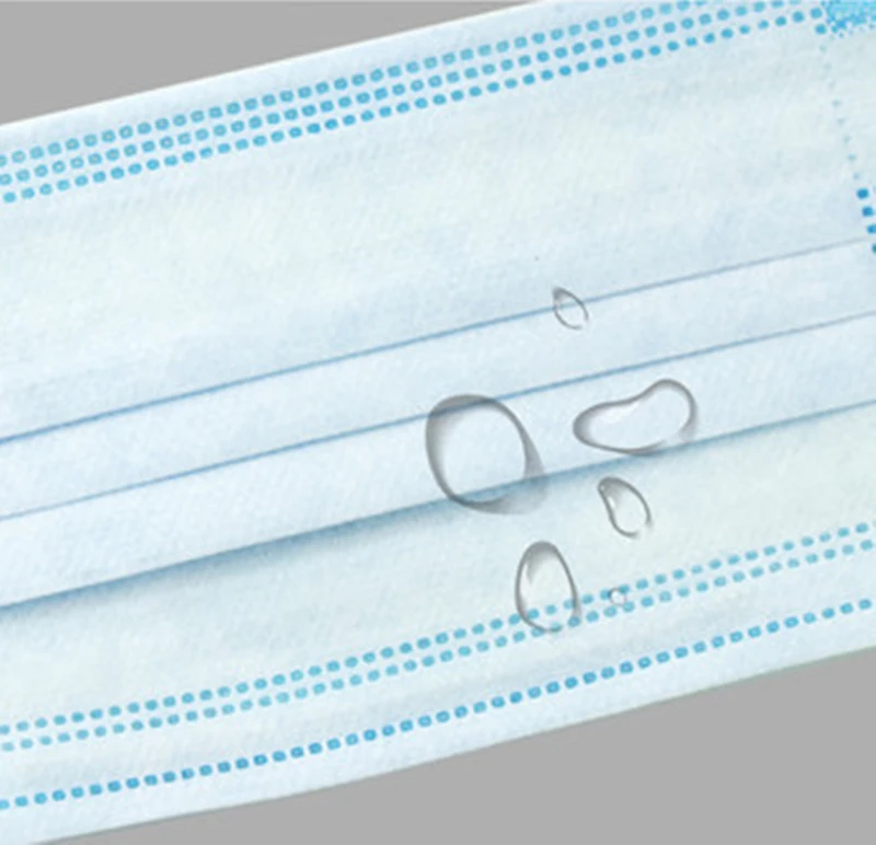 50 шт. одноразовая маска для лица защита от пыли 3-слойный фильтр Нетканая