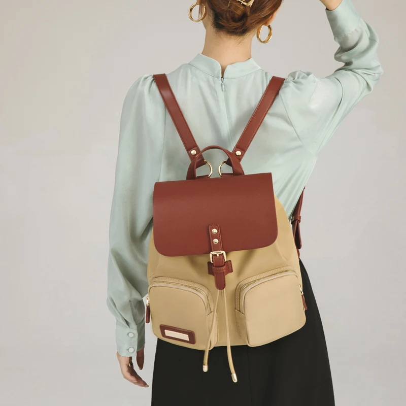 

New Women's Business Backpack Fashion Laptop Backpack Waterproof Oxford Backpack School Bag For Teenage Girls School Student Bag