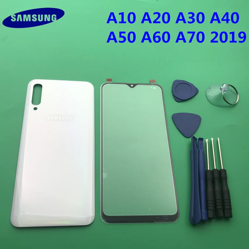 Оригинальный стеклянный объектив для Samsung Galaxy A10 A20 A30 A40 A50 A60 A70 крышка