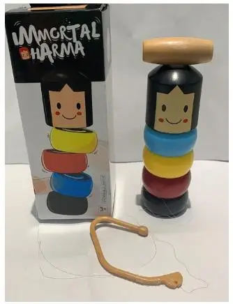 Новинка 2019 1 набор неподвижный стакан Волшебная упрямая деревянная игрушка