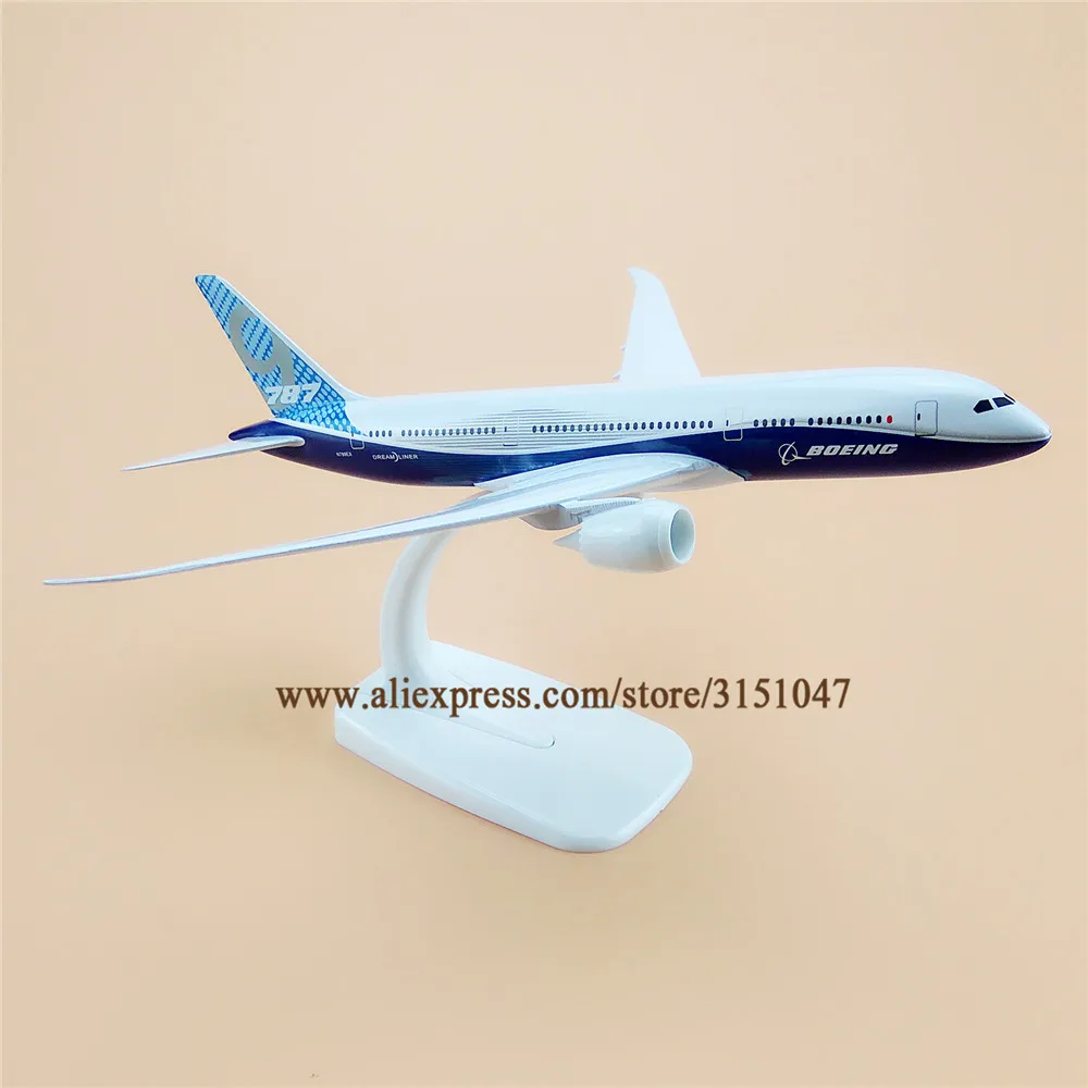 

Alloy Metal Prototype Air B787-9 Boeing 787 787-9 Airlines Airplane Model Plane Model Stand Aircraft Kids Gifts 20cm