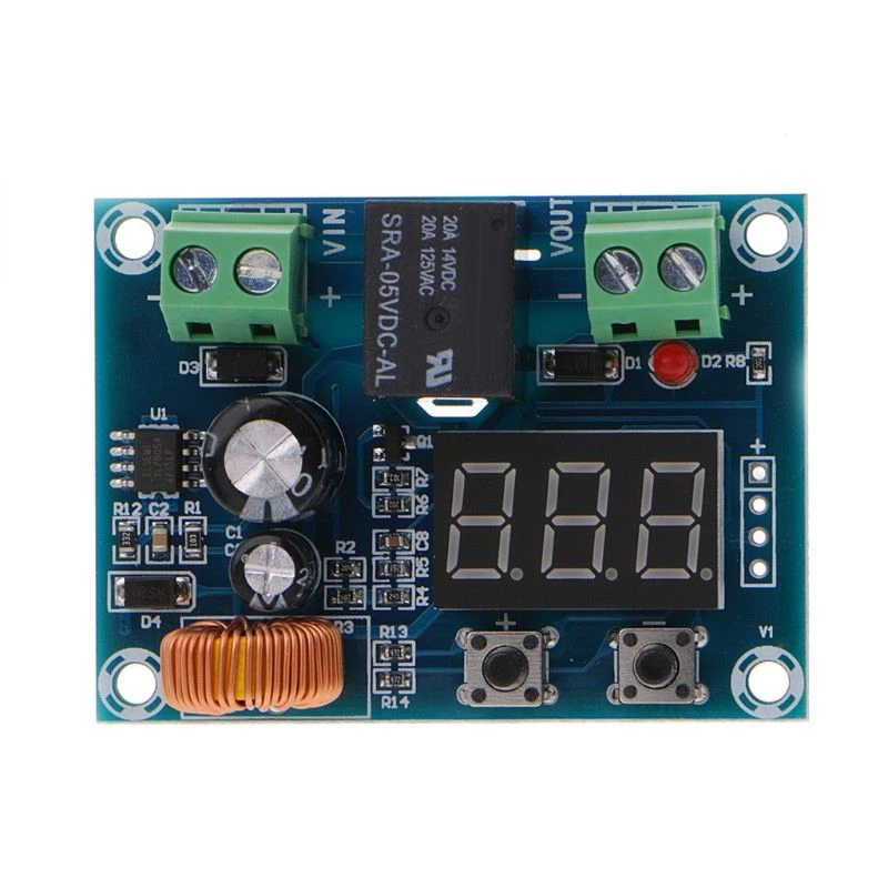 12-36V Battery Over-discharge Low Voltage Disconnect Protector Module 57*42*19mm | Инструменты