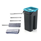 Портативная швабра с ведром для мытья сухой в течение одной секунды, швабра с отжимом для мытья пола, инструмент для уборки кухни и ванной