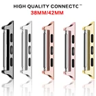 1 пара, адаптер для Apple Watch 5 4 3 2 1 iwatch 42 мм 38 мм 44 мм 40 мм