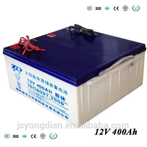 

Free Shipping Battery Solar 12V 400AH