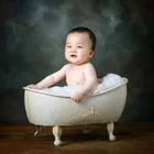 Реквизит для фотосъемки новорожденных детская ОБЖИМНАЯ ванна детская кроватка душевая ванна для младенцев летняя студия корзина для позирования аксессуары