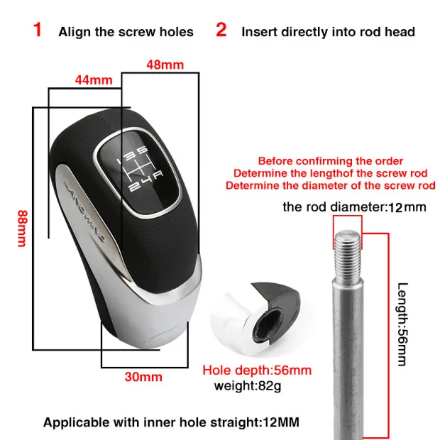 Car Manual Gearbox Handles Gear Shift Knob Lever Stick Head for Honda Fit 2004-2013 year City Shifter shift knob | Автомобили и