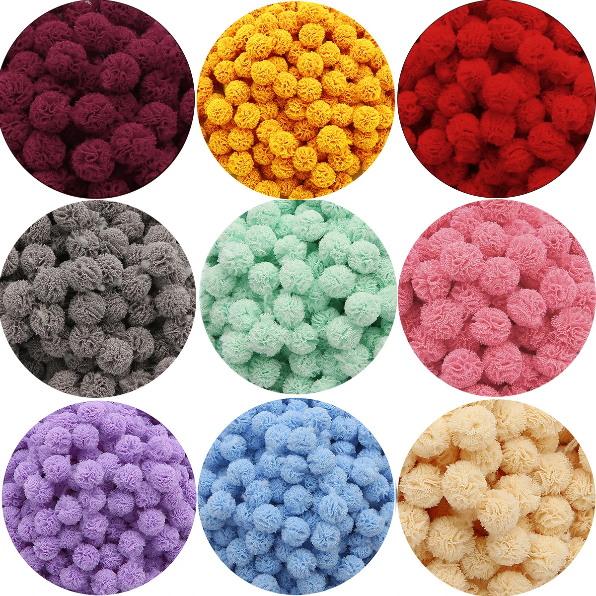 

Эластичная сетчатая нить из полиэстера, 30 цветов