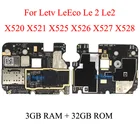 Оригинальная материнская плата 3 ГБ + 32 ГБ для Letv leEco Le 2 Le2 X520 X521 X525 X526 X527 X528