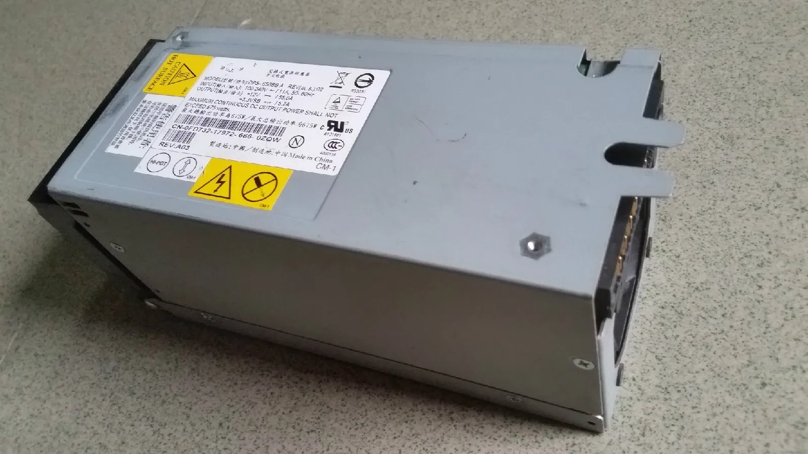 Для DELL P2591 KD045 FD732 DPS-650BB A PE1800 источник питания | Компьютеры и офис