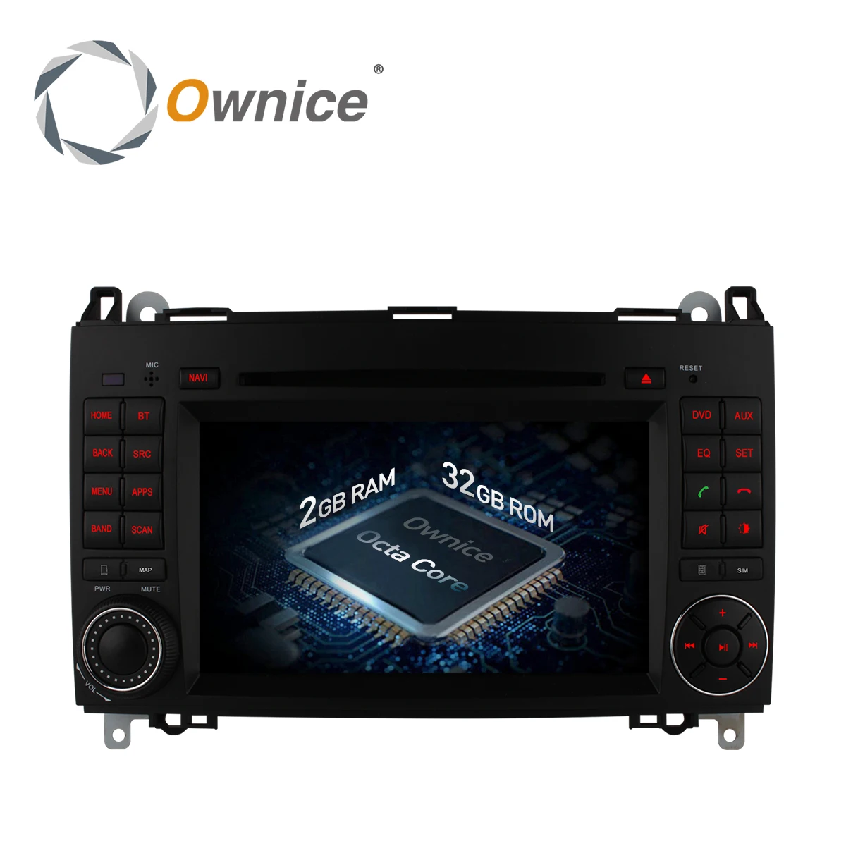 Ownice C500 Android 6 0 8-ядерный автомобильный DVD-плеер для Mercedes Sprinter W209 W169 W245 Viano Vito B-Class B150