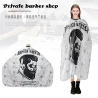 hairdressing coth cutting hair waterproof cloth barber cape professional hair stylist retro hairdressing cloth salon apron