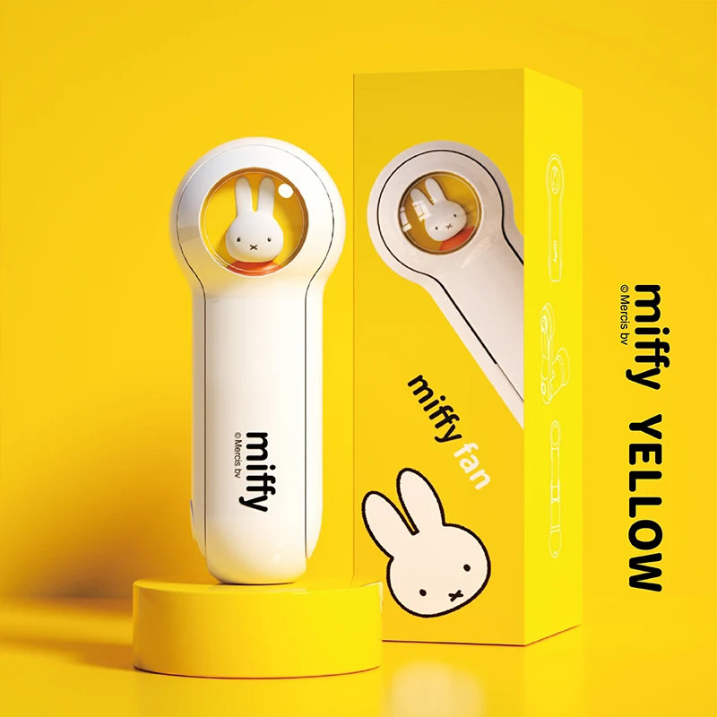 Мини-вентилятор Miffy портативный складной с USB-зарядкой | Мобильные телефоны и