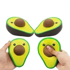 Сжимаемые игрушки авокадо сделай сам, мягкие игрушки из серии имитация фруктов, забавная игрушка для снятия стресса для взрослых, подарок на Рождество для детей