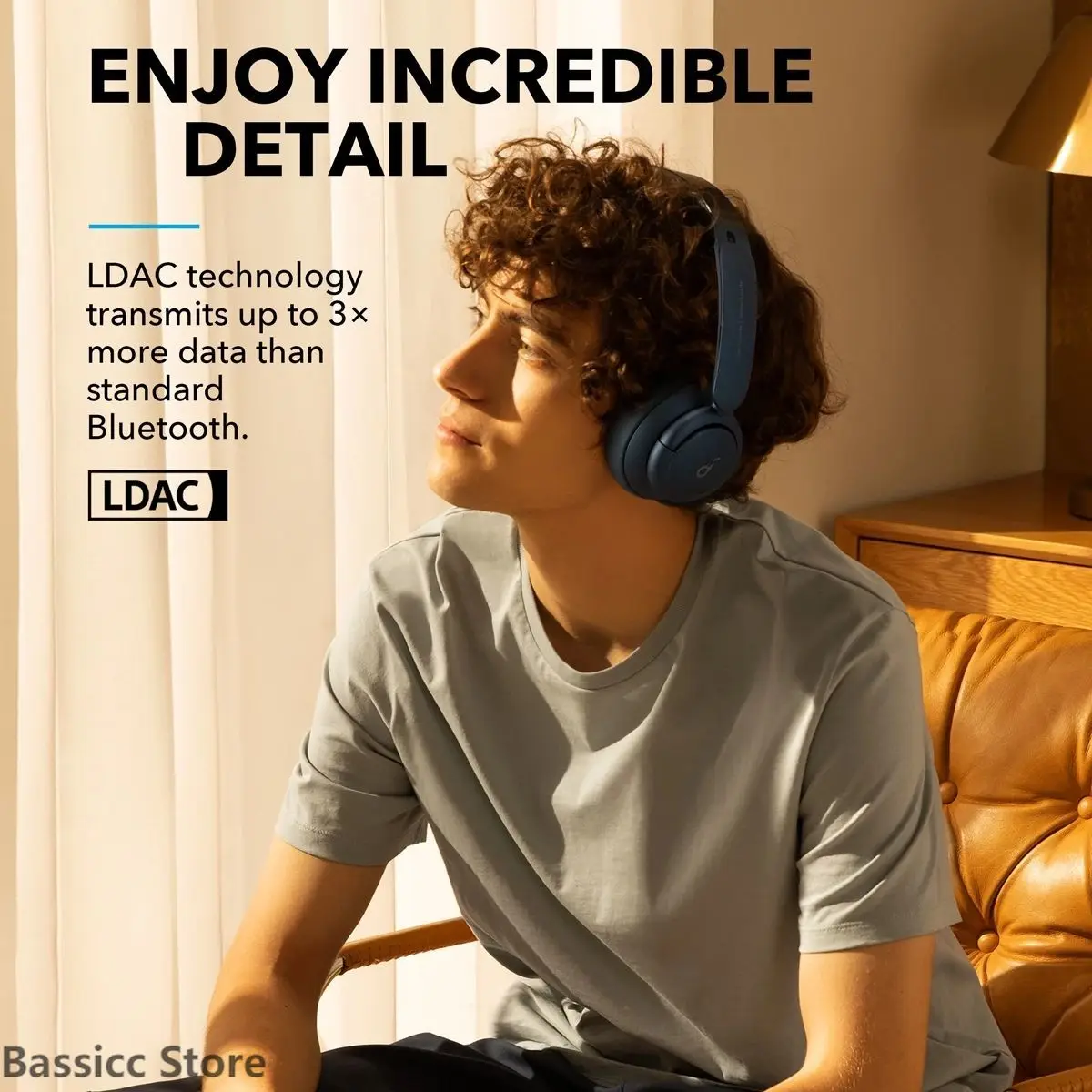 

Newest Soundcore Life Q35 Wireless Headsets Active Noise Cancellation Bluetooth Headphone ANC Long Playtime LDAC HiRes Earphone