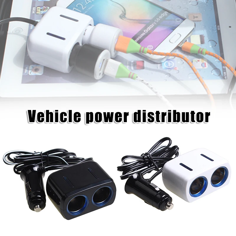 12/24V 2 Way розетки Зарядное устройство адаптер розетка для автомобильного