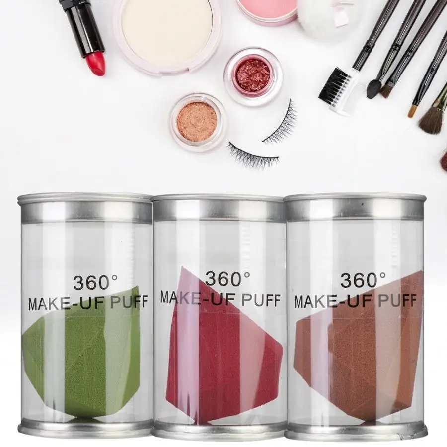 Косметическая пудра слоеного влажного сухого двойного назначения пуховка BB крем