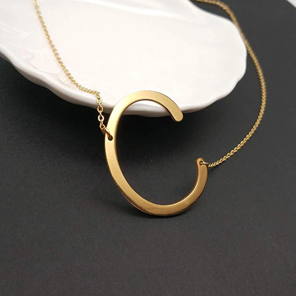 Модные женские 26 подвеска с надписью на английском цепочке колье вечерние