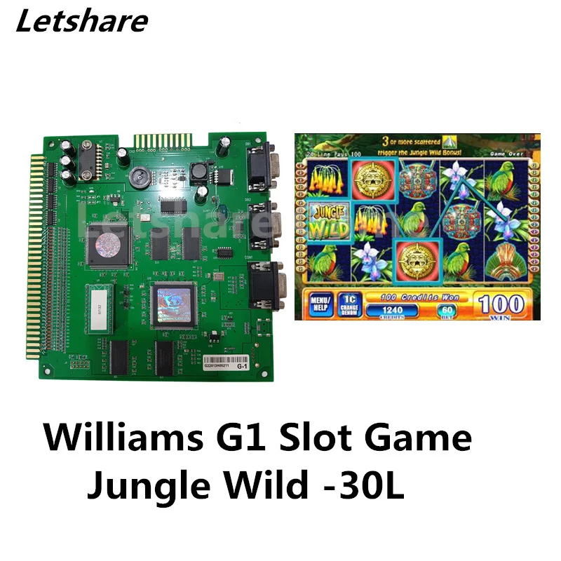 

New Release Williams G1 Jungle Wild -30L Fruit Game Board For Vertical Casino Slot Machine