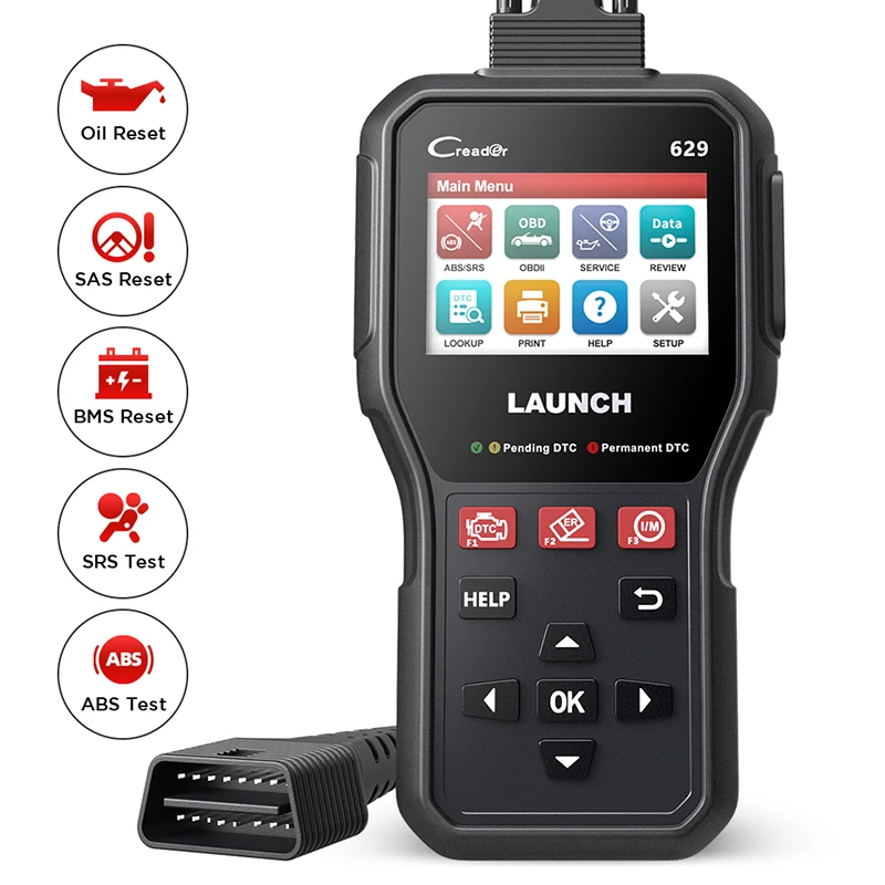 New launch cr629 obd2 scanner abs srs code reader obd 2 autoscanner active test obdii car | Автомобили и мотоциклы