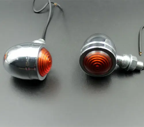 

Пара поворотников для мотоциклов, световой индикатор, мигалка для Кафе Racer, для Harley, Honda, CBR, Suzuki Chopper