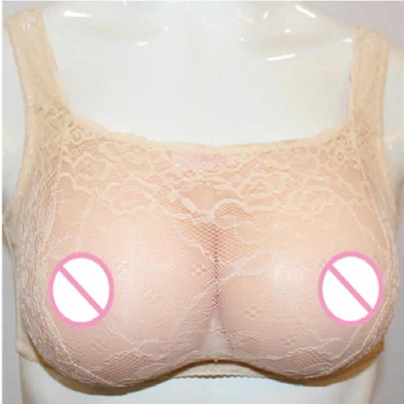 Fake Breast Form Bra Sexy Silicone Transvestite Transgender Art Crossdresser Transgender Queen Transvestite Mastectomy Bra