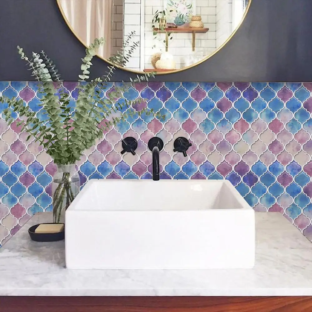 250*250 мм виниловые самоклеящиеся обои неонового цвета | Дом и сад