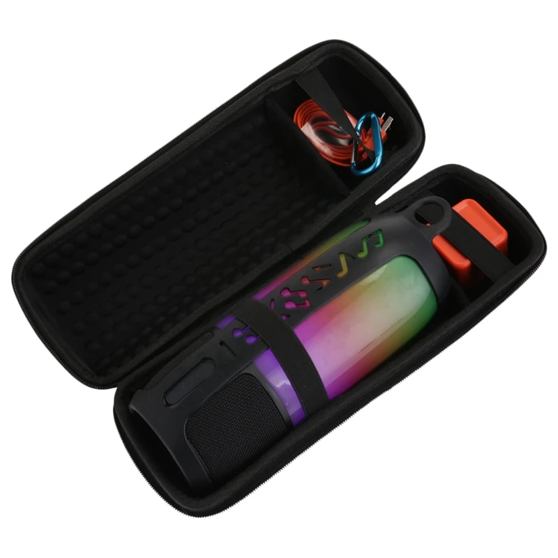 2 в 1 Жесткий Eva чехол для хранения на молнии + Мягкий силиконовый Jbl Pulse 3 Bluetooth