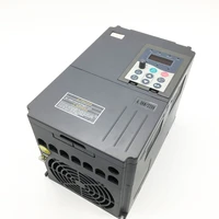 380v 7 5kw universal frequency converter 10hp inverter 17a 3 ph input to 3 ph output ce for router spindle air blower vector vfd