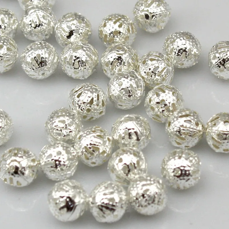 Качественные золотые или серебряные металлические филигранные разделительные