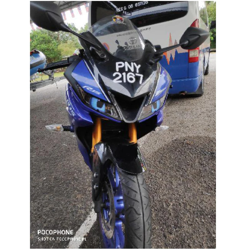 Для YAMAHA YZF R15 YZF-R15 YZFR15 2017-2018 защитные наклейки для фар световые аксессуары