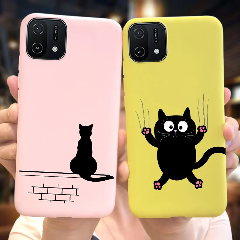 Чехол для OPPO A16K 2021 милый чехол с изображением облака бабочки конфет A16 A16S 4G бампер