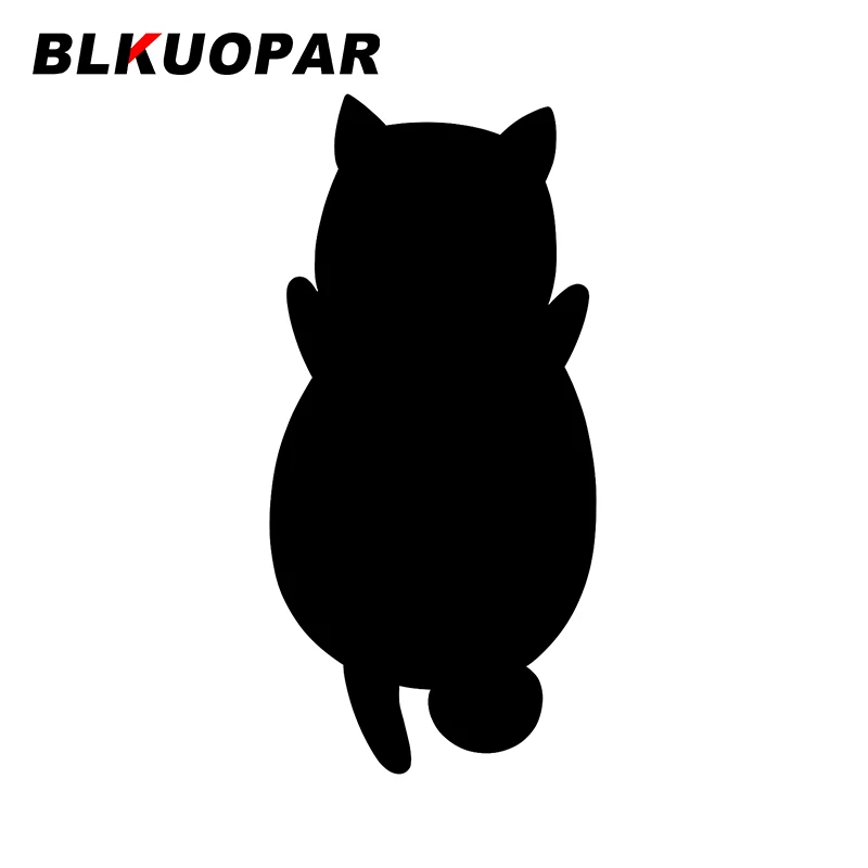 

BLKUOPAR, кошка, графика, автомобильные наклейки, водонепроницаемые креативные наклейки, окклюзия, царапины, автомобильные аксессуары, лобовое ...