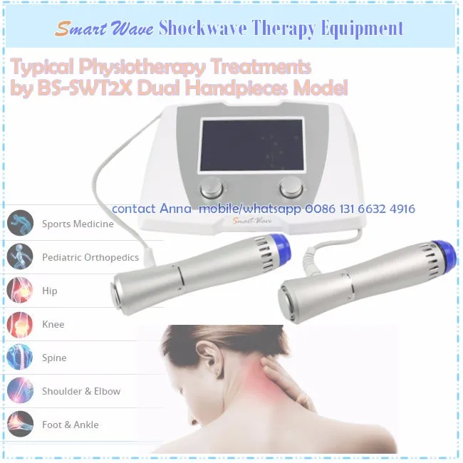 Устройство для мобильной терапии SmartWave shockwave с уровнем энергии от 10 до 185 мДж и диапазоном давления от 1 до 5 бар (эквивалентно).