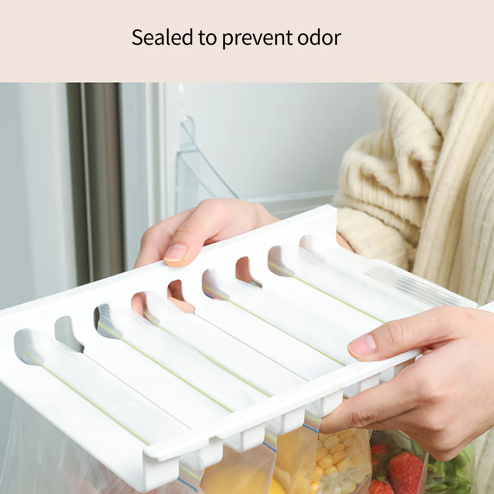 

Органайзер для еды, Регулируемый Кухонный фотоальбом, держатель, выдвижной ящик, органайзер, экономия места