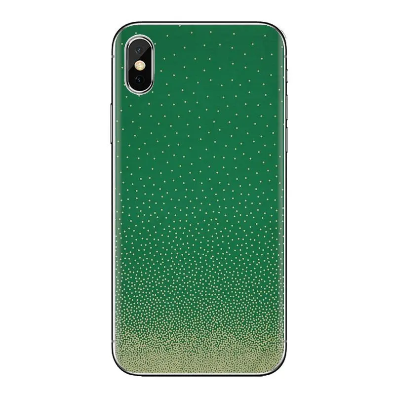 Kawaii Золотой конфетти Горошек силиконовый чехол для телефона Xiao mi 4 5 5s 6 A1 A2 5X6X8 9 Lite