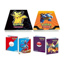 Original Takara Toym Pokemon Cards Case Trading Card Game Book Album 30 Pages Card File Holder Action Figure Toys for Kids Gifts